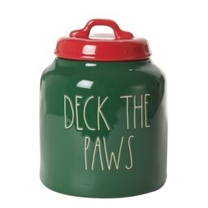 Rae Dunn • “Deck the Paws” Canister